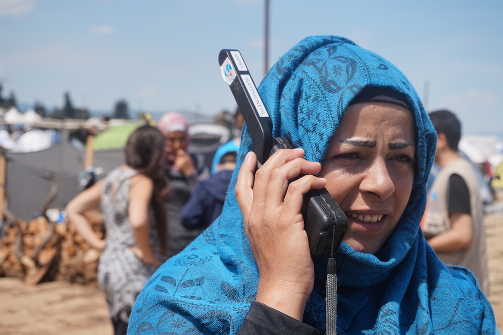 Restoring family links, Idomeni Camp - Credits: TSF