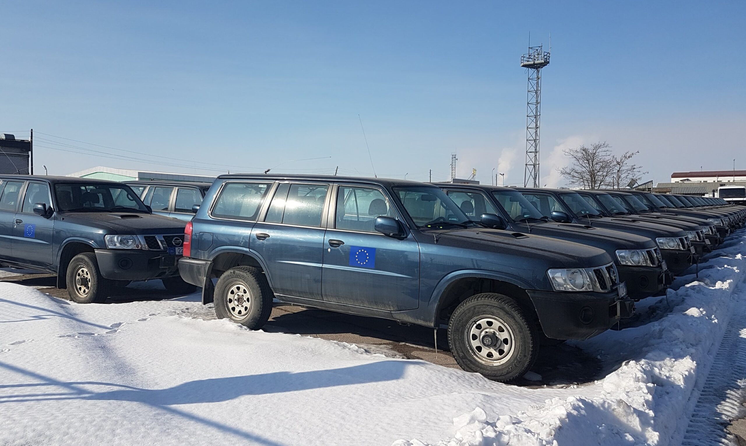 EU Peacekeeping Organisations in Kosovo and Georgia ; Credits: Globalstar