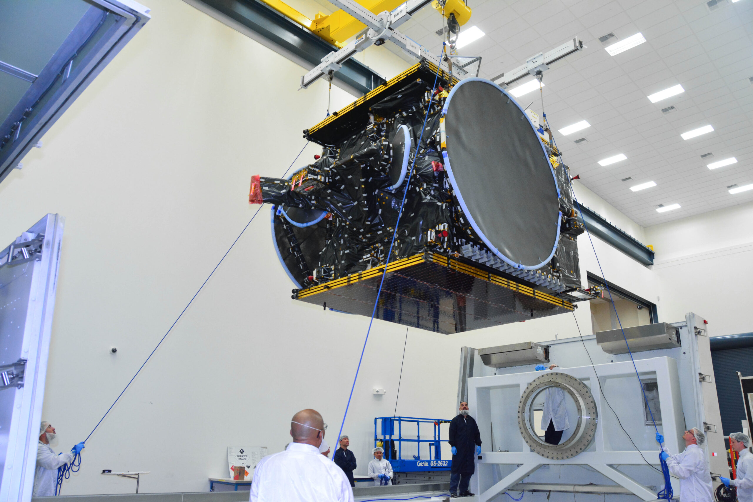 Built by SSL, the first satellite for Bulgaria; Credits: SSL