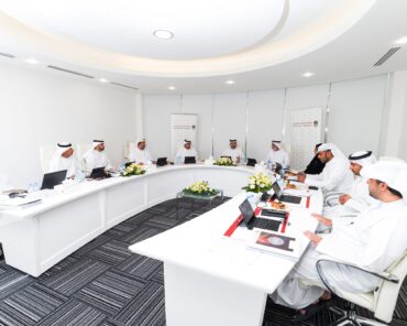 Members of the UAE Space Agency Board. Photograph courtesy of the UAE Space Agency.