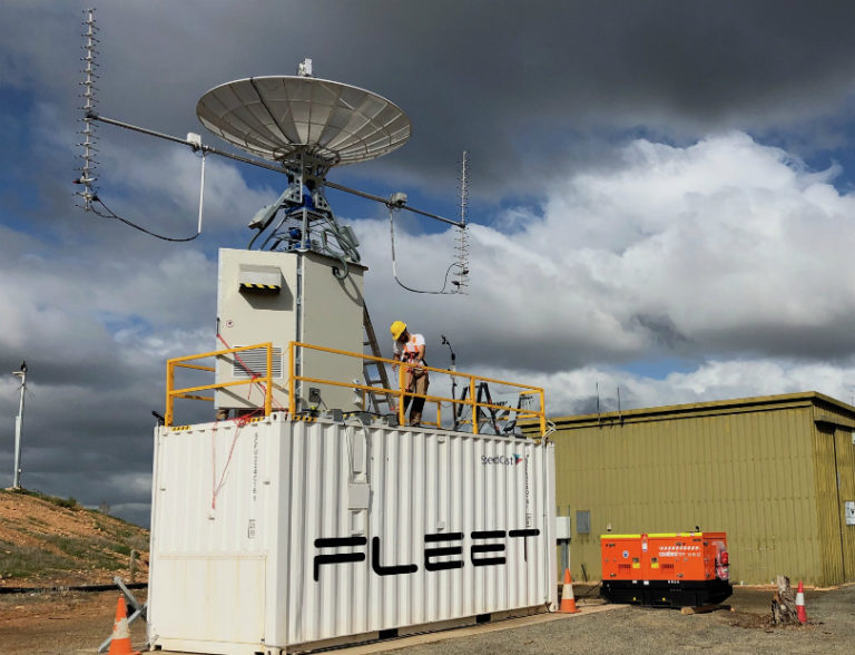 Australia's Fleet Space Opens Of Things Ground Station