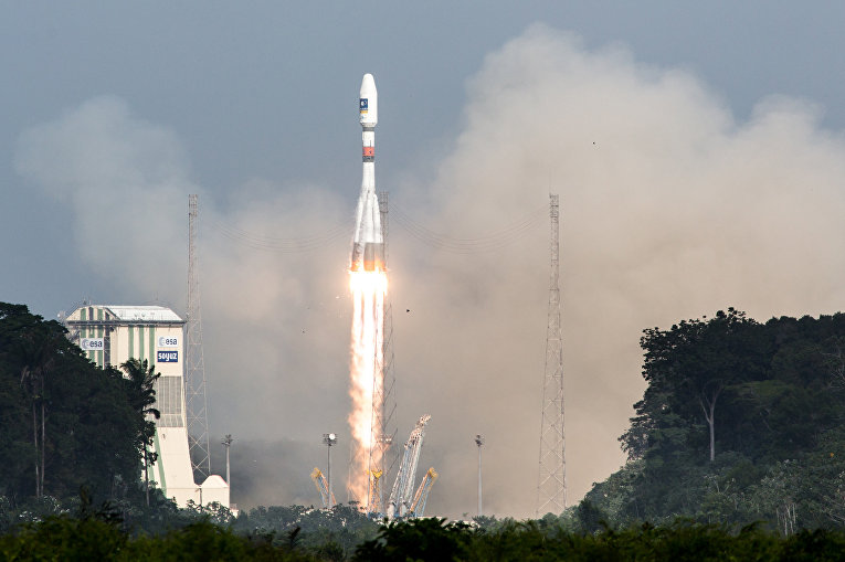 Soyuz rocket; Credits: AFP 2018, Jody Amiet
