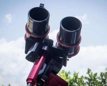 Western Sydney University's Astrosite mobile space situational awareness telescope. Photograph courtesy of Western Sydney University.