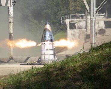 Northrop Grumman, NASA and Lockheed Martin complete the second qualification test of the Attitude Control Motor for NASA's Orion Launch Abort System.