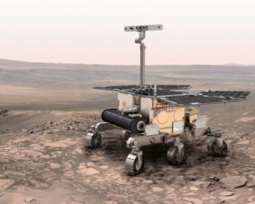 Rosalind Franklin ExoMars Rover, courtesy ESA