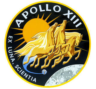 Apollo 13 insignia. Image courtesy of NASA.