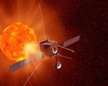 Artists impression Solar-Orbiter; Copyright: Airbus