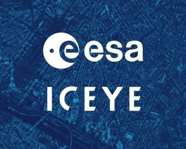 Very high-resolution radar image of Paris, France, taken in a Spotlight High imaging mode with an ICEYE SAR satellite; Credits: ICEYE
