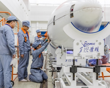 iSpace Engineers Working on the Company's Hyperbola-1 Rocket. Source: iSpace