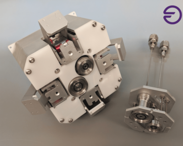 Orbit Fab’s RAFTI satellite fueling port is being adopted as the common refueling interface for the satellite servicing industry; Credits: Orbit Fab