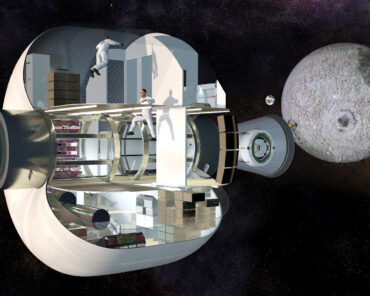 Artist impression of LIFE™ Habitat; Credits: Sierra Nevada Corporation