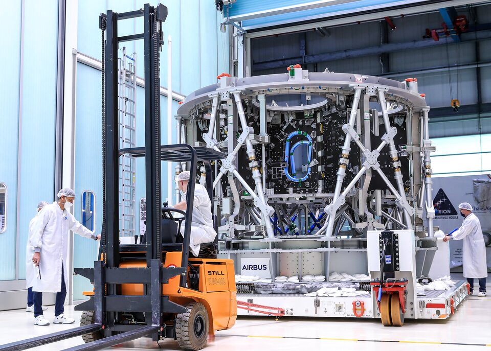 Airbus builds three more Orion modules for the Moon - SpaceWatch.GLOBAL