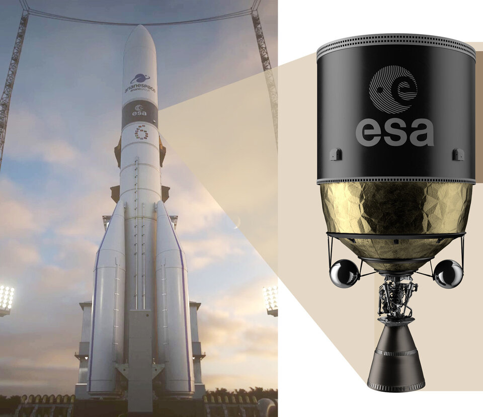 ArianeGroup develops reusable engine and light upper stage - SpaceWatch ...