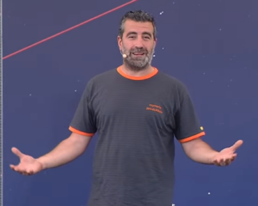 Bulent Altan, CEO Mynaric; Credits: Screenshot from the opening feed