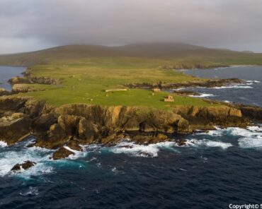 LAMBA NESS, LAUNCH SITE AERIAL
SSC LAUNCH SITE; Credits: Shetland Space Center