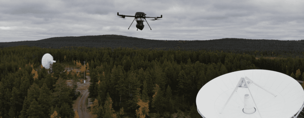 QuadSAT performs antenna tests with a drone - SpaceWatch.Global