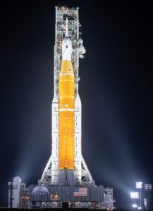 NASA Space Launch System (SLS) rocket