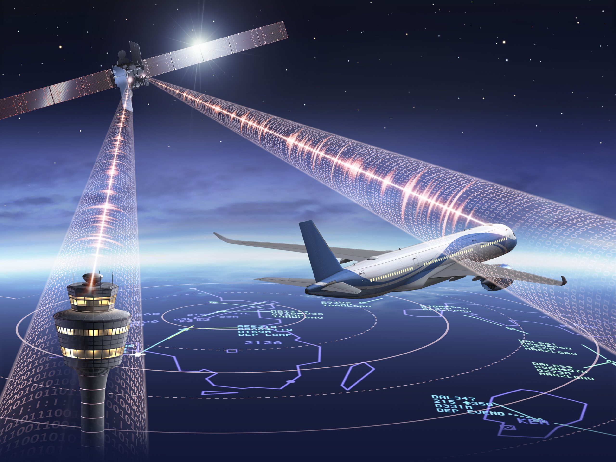 IRIS² artist impression. as EU Council gives approval. Credit: ESA