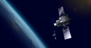Artistic depiction of the MTG-I1 satellite. Credit: EUMETSAT