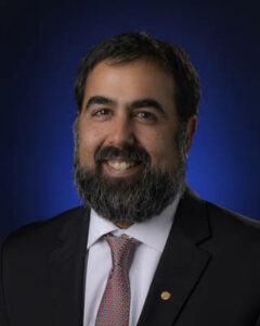 Official portrait of Amit Kshatriya on Tuesday, Aug. 9, 2022, at the Mary W. Jackson NASA Headquarters building in Washington. Photo Credit: (NASA/Keegan Barber)