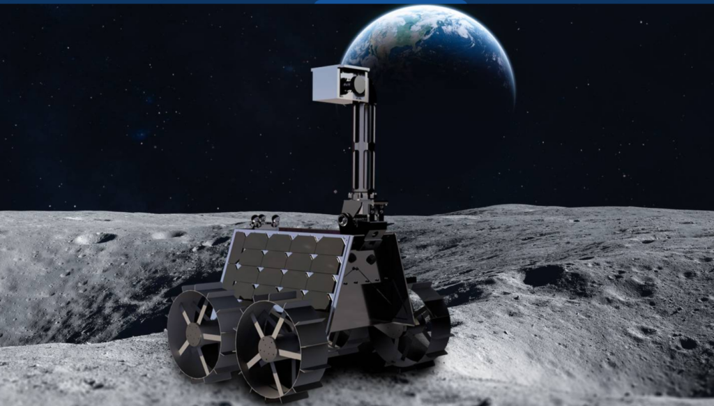 KSAT UAE lunar rover 