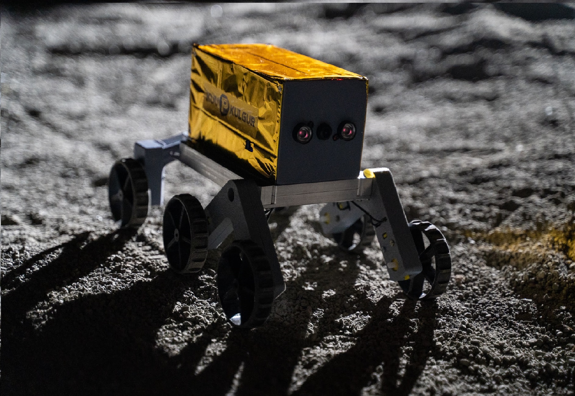 KuupKulgur traveling in the space mission simulation center of Tartu Observatory of the University of Tartu. Credit Tartu Observatory