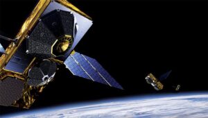 Globalstar satellite. Credit Globalstar
