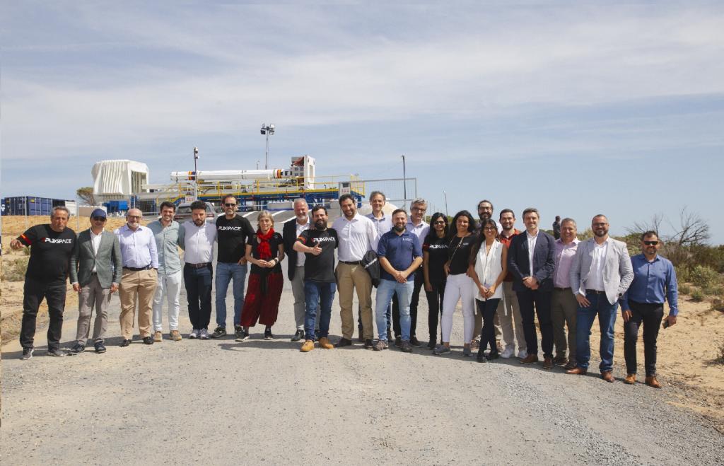 Customers discover the launch centre in El Arenosillo (Andalusia, Spain) and new application opportunities related to operational and technical capabilities of MIURA 5. Credit PLD Space 