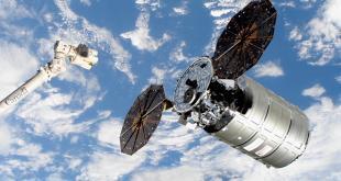 US Cygnus cargo spacecraft carried the seeds to ISS. Credit NASA