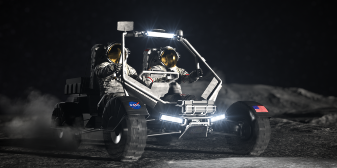NASA Pursues Lunar Terrain Vehicle Services for Artemis Missions
