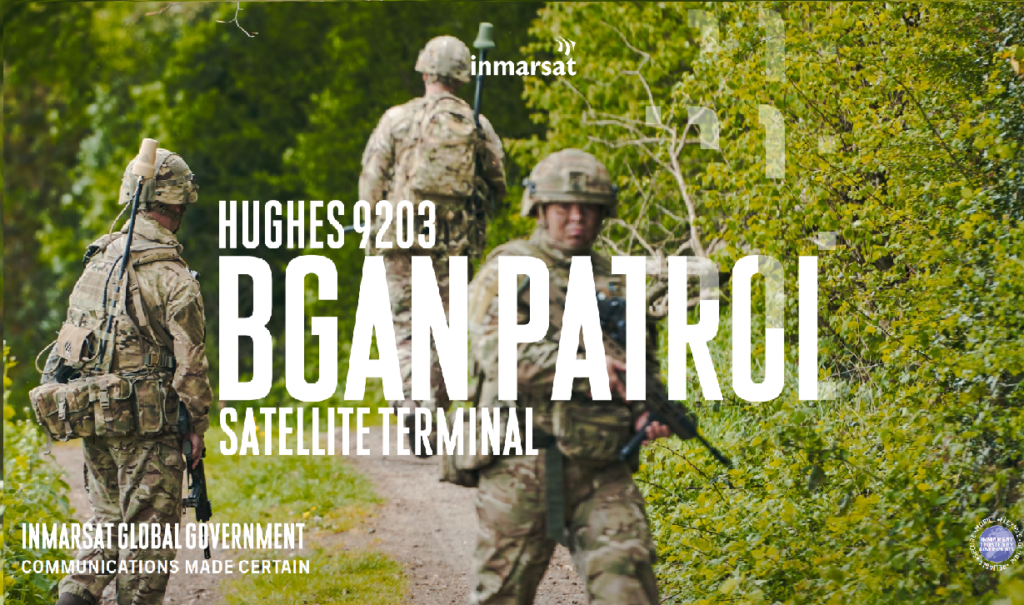 BGAN Patrol. Credit Inmarsat