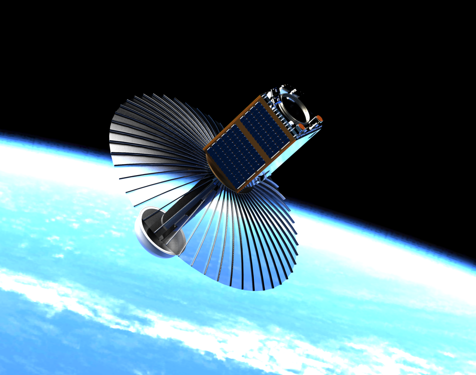 Wrap Rib Reflector Oxford Space Systems and SSTL Deploy 'Wrapped Rib' Antenna on CarbSAR ...