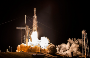 Falcon Heavy launch. Credit SpaceX
