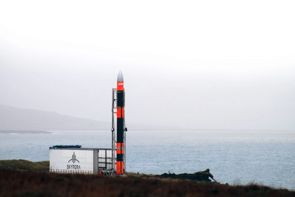 Suborbital Skylark L launch attempt tests critical processes and components ahead of planned full orbital launch from UK in 2023. Credit Skyrora. UK space sector