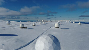 Svalbard Ground Station. Credit KSAT