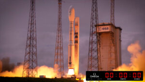 The-Arianespace-VEGA-C-ready-to-launch-the-ClearSpace-1-mission-due-in-2026-artistic-rendering