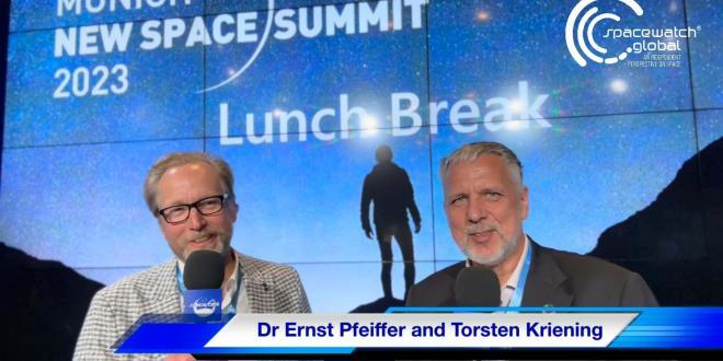 Munich New Space Summit – Day 2 – Interview with Dr Ernst Pfeiffer