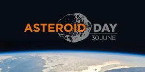 Asteroid day logo. Credit Asteroid foundation