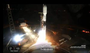 SpaceX launch on the 12th June. Credit SpaceX