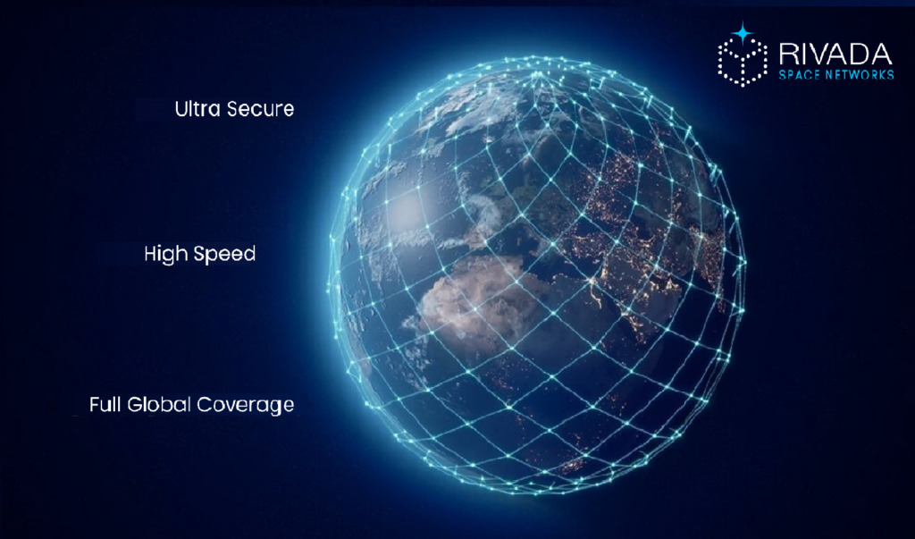 Rivada Space Networks Constellation. Credit Rivada Space 