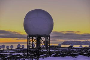 KSATlite services in Svalbard. Credit KSAT