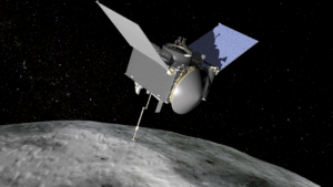 OSIRIS-REx image. Credit NASA