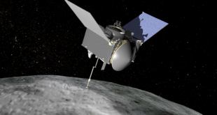 OSIRIS-REx image. Credit NASA