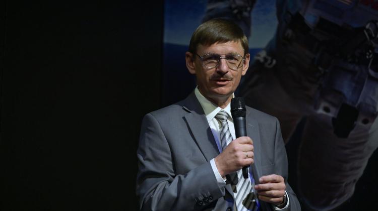 President of the Polish Space Agency Grzegorz Wrochna. PAP/Marcin Obara