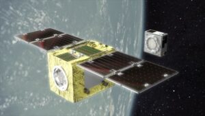 Astroscale ELSA-d mission. Credit Astroscale