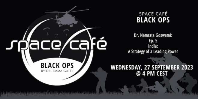 Register Today for the next Space Café Black Ops by Dr Emma Gatti on 27 September 2023
