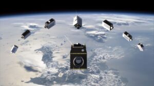 GHGSat constellation graphic. Credit GHGSat