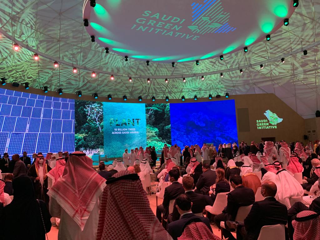Saudi Green initiative forum 2021. Credit Saudi Green Initiative 