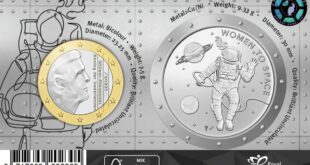 Women to space coin final front. Credit Cosmic Girls