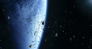 ESA illustration of space debris. Credit ESA